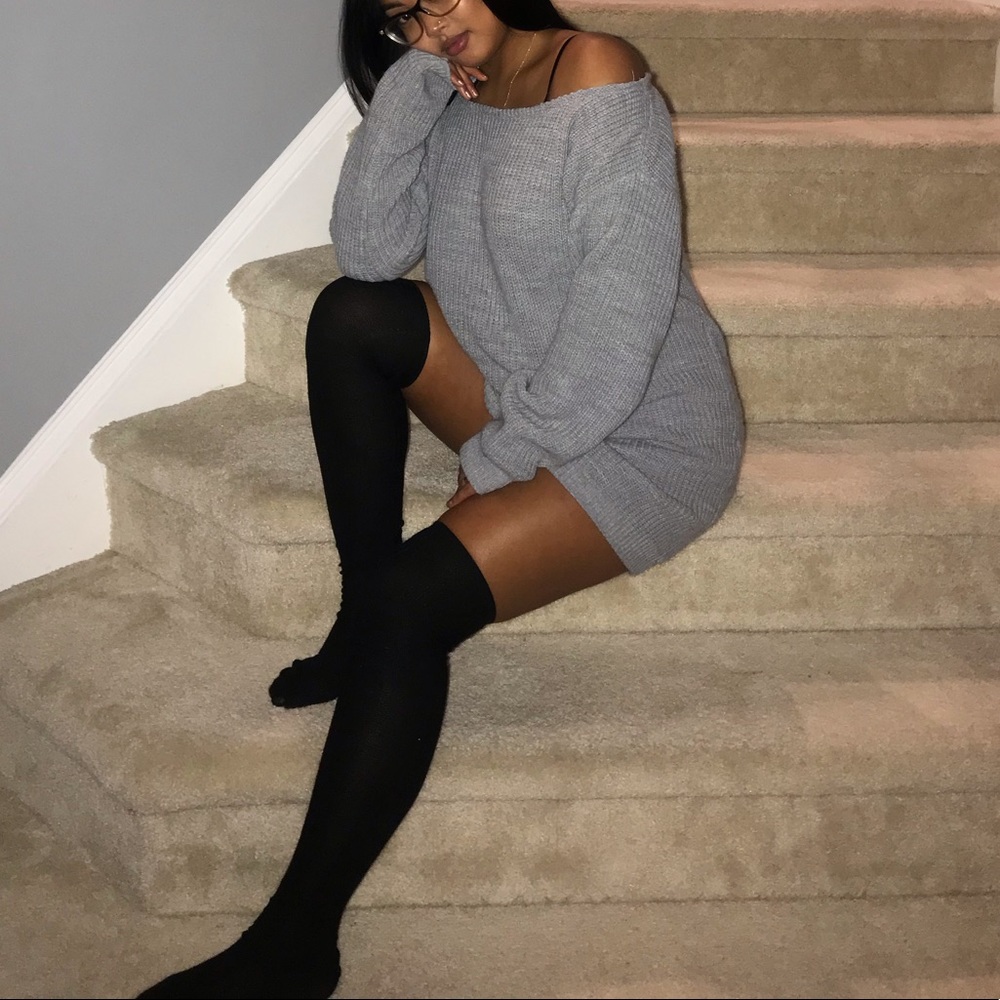Knitted Sweater Dress